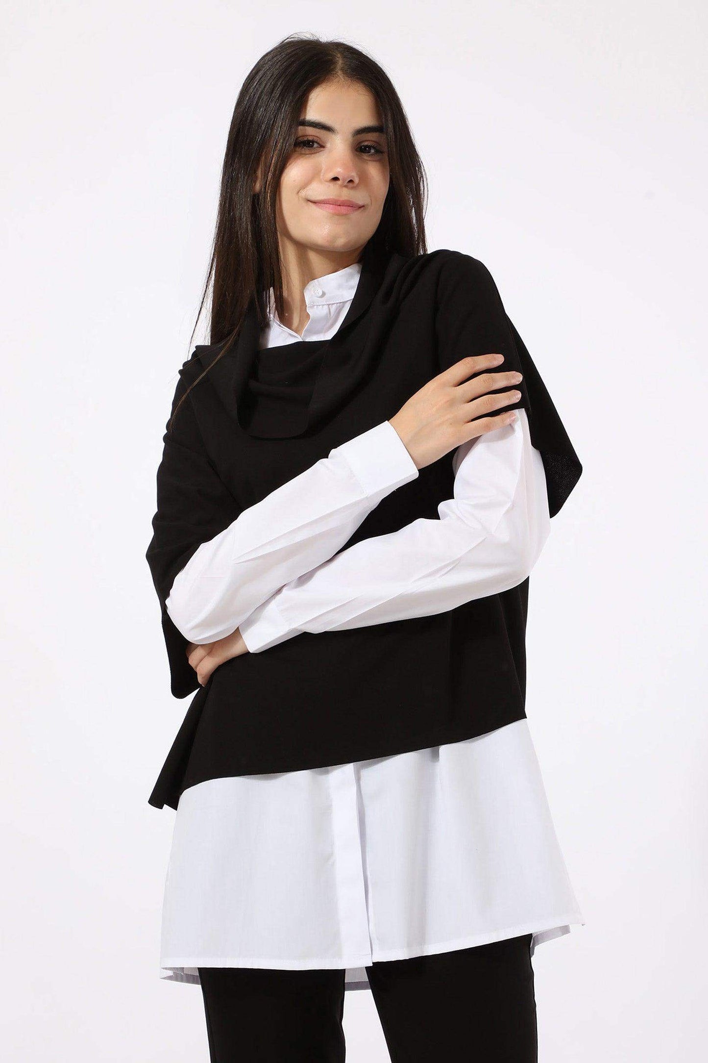 Shirt With Attached Poncho - Carina - ÙƒØ§Ø±ÙŠÙ†Ø§