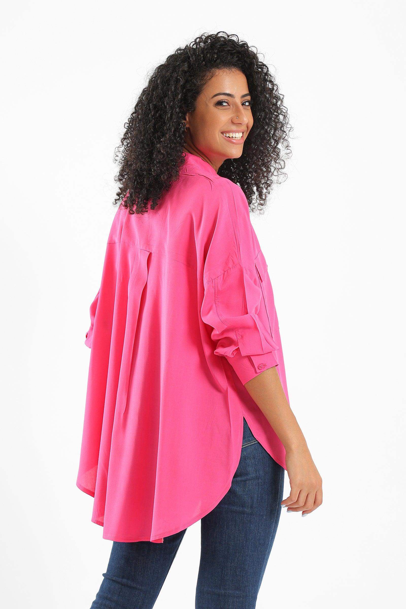 Shirt with Chest Pockets - Carina - ÙƒØ§Ø±ÙŠÙ†Ø§