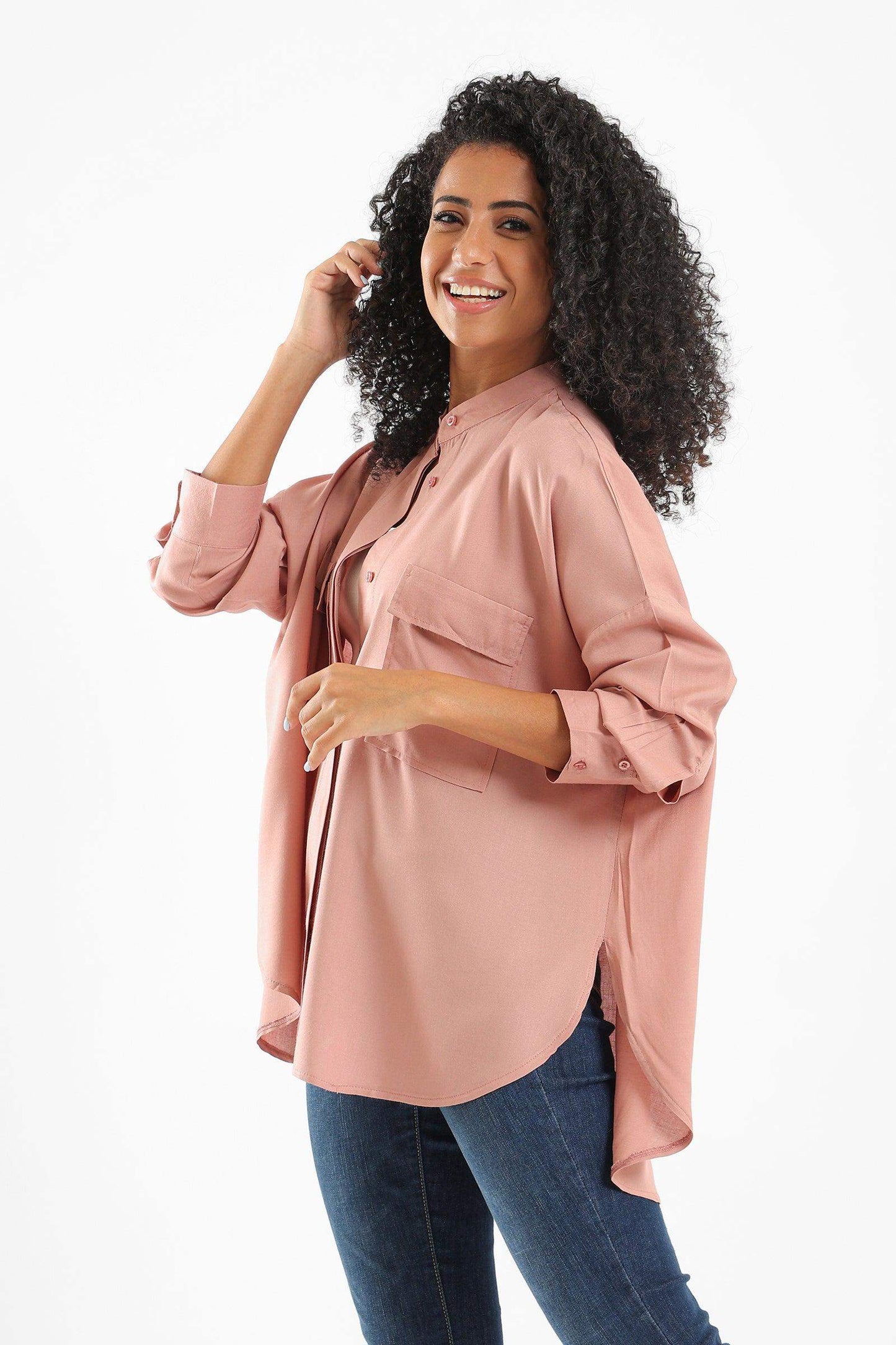 Shirt with Chest Pockets - Carina - ÙƒØ§Ø±ÙŠÙ†Ø§