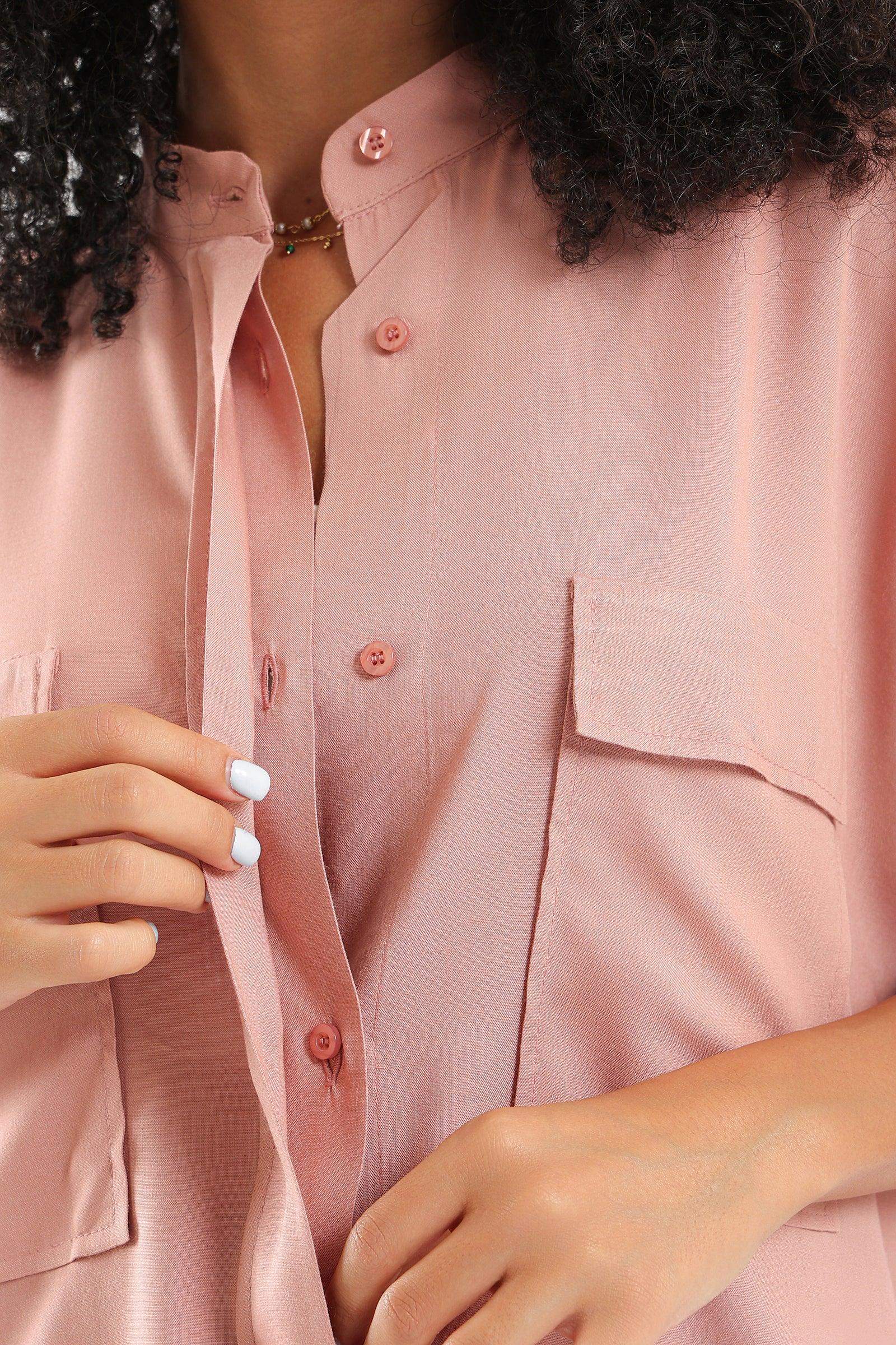 Shirt with Chest Pockets - Carina - ÙƒØ§Ø±ÙŠÙ†Ø§