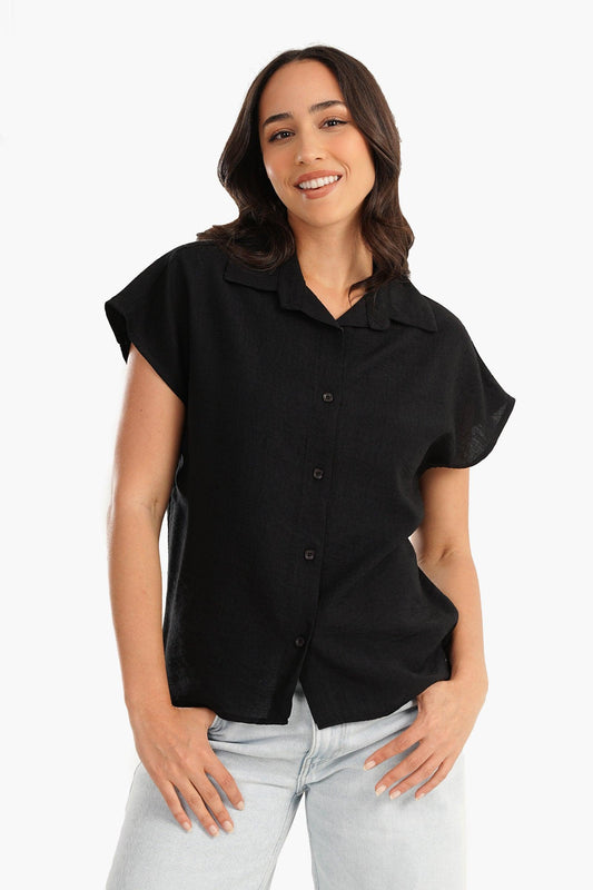 Short Sleeves Lounge Shirt - Carina - ÙƒØ§Ø±ÙŠÙ†Ø§