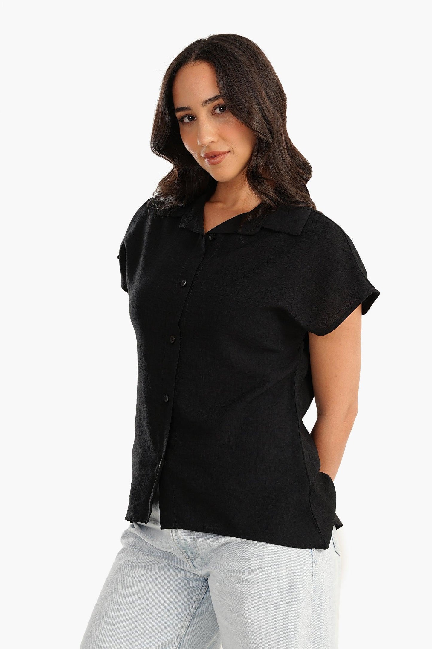 Short Sleeves Lounge Shirt - Carina - ÙƒØ§Ø±ÙŠÙ†Ø§