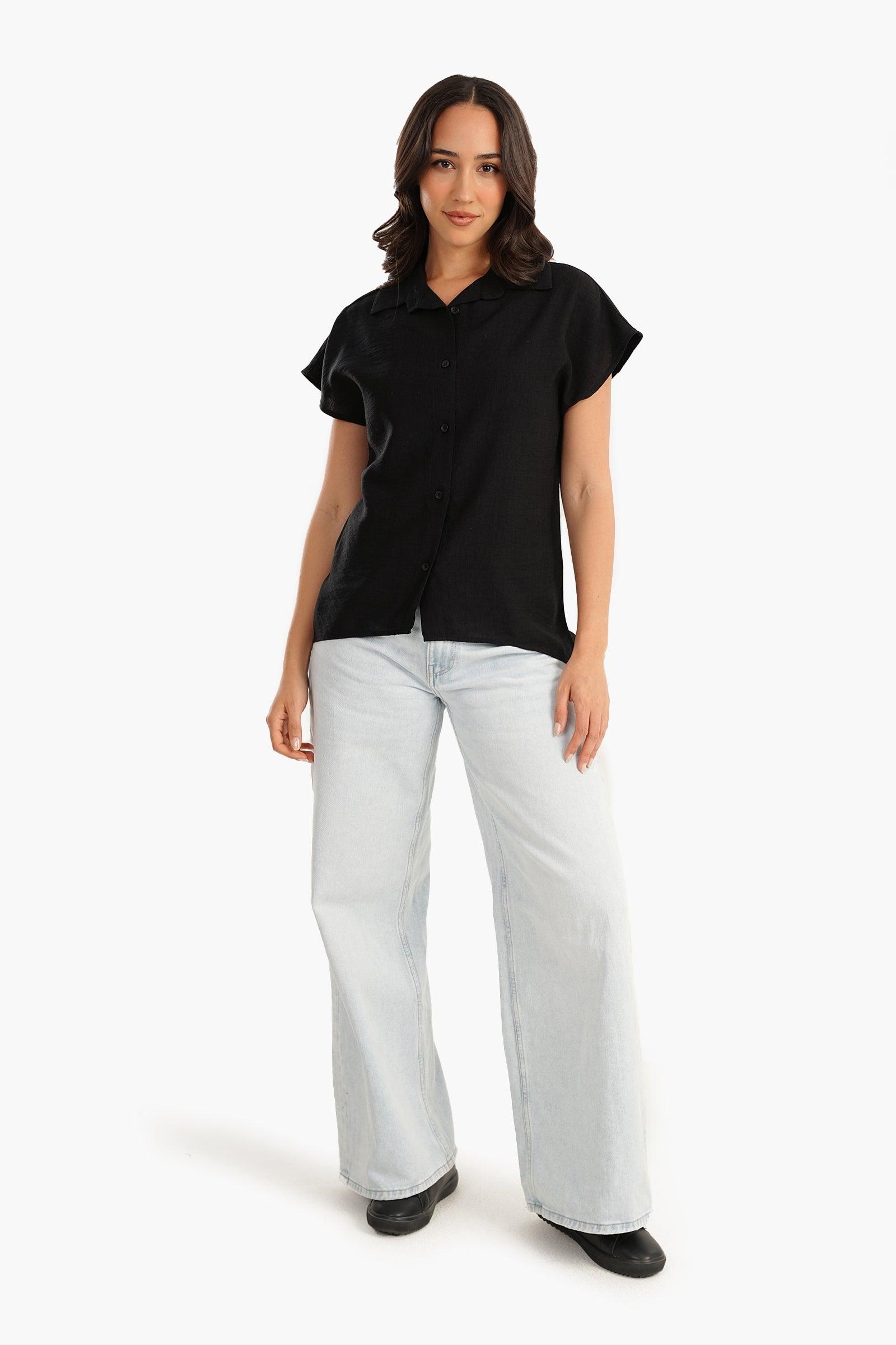 Short Sleeves Lounge Shirt - Carina - ÙƒØ§Ø±ÙŠÙ†Ø§