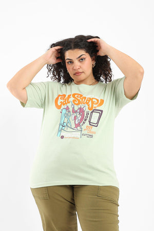 Short Sleeves Printed T-shirt - Clue Wear