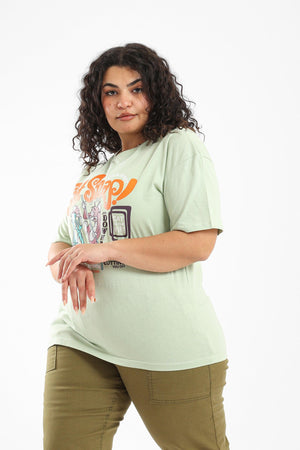 Short Sleeves Printed T-shirt - Clue Wear