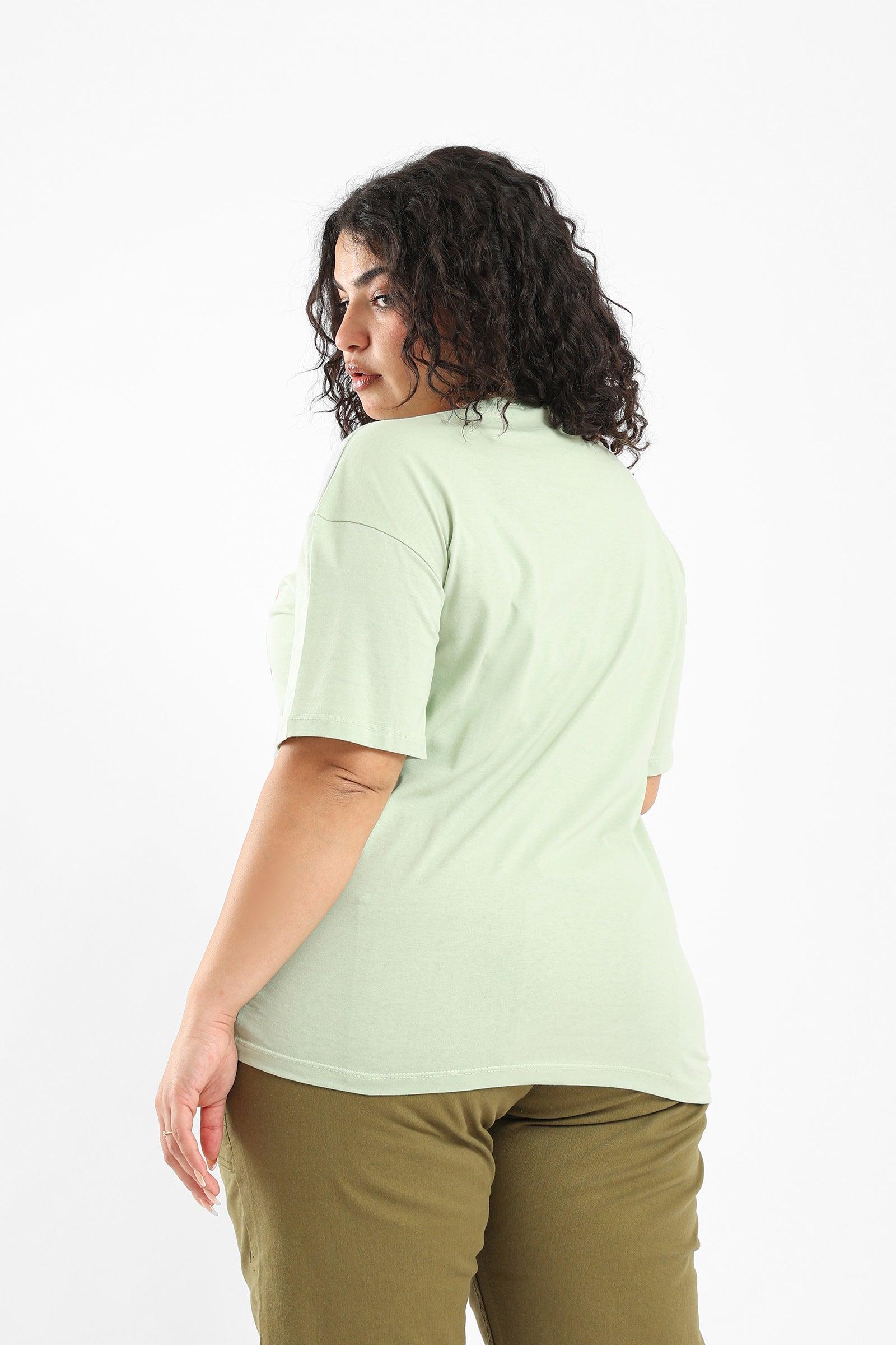 Short Sleeves Printed T-shirt - Clue Wear