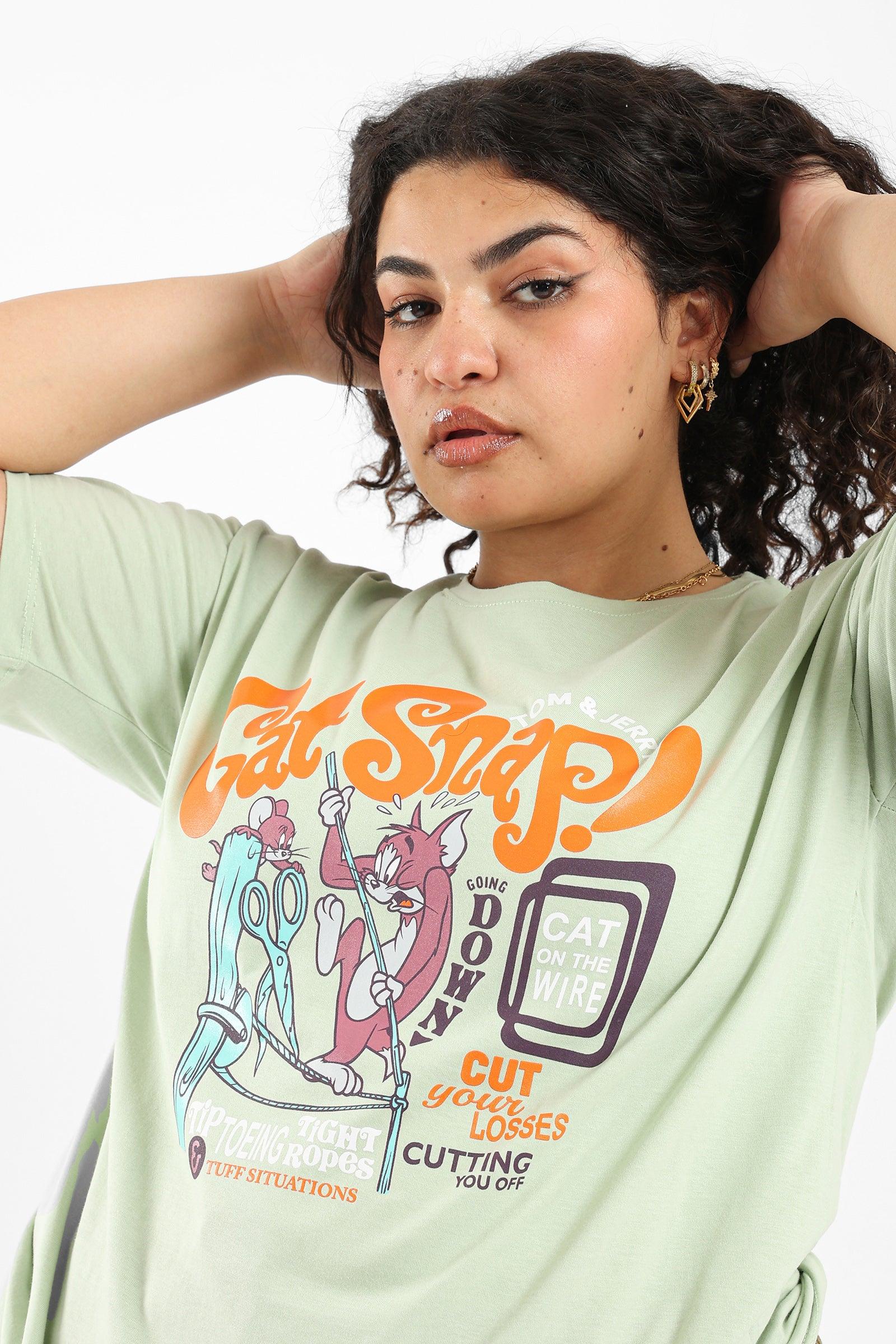 Short Sleeves Printed T-shirt - Clue Wear