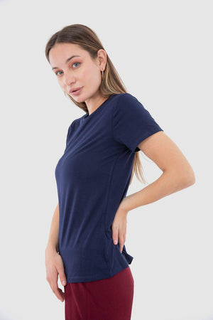 Short Sleeves Viscose Top - Carina - ÙƒØ§Ø±ÙŠÙ†Ø§
