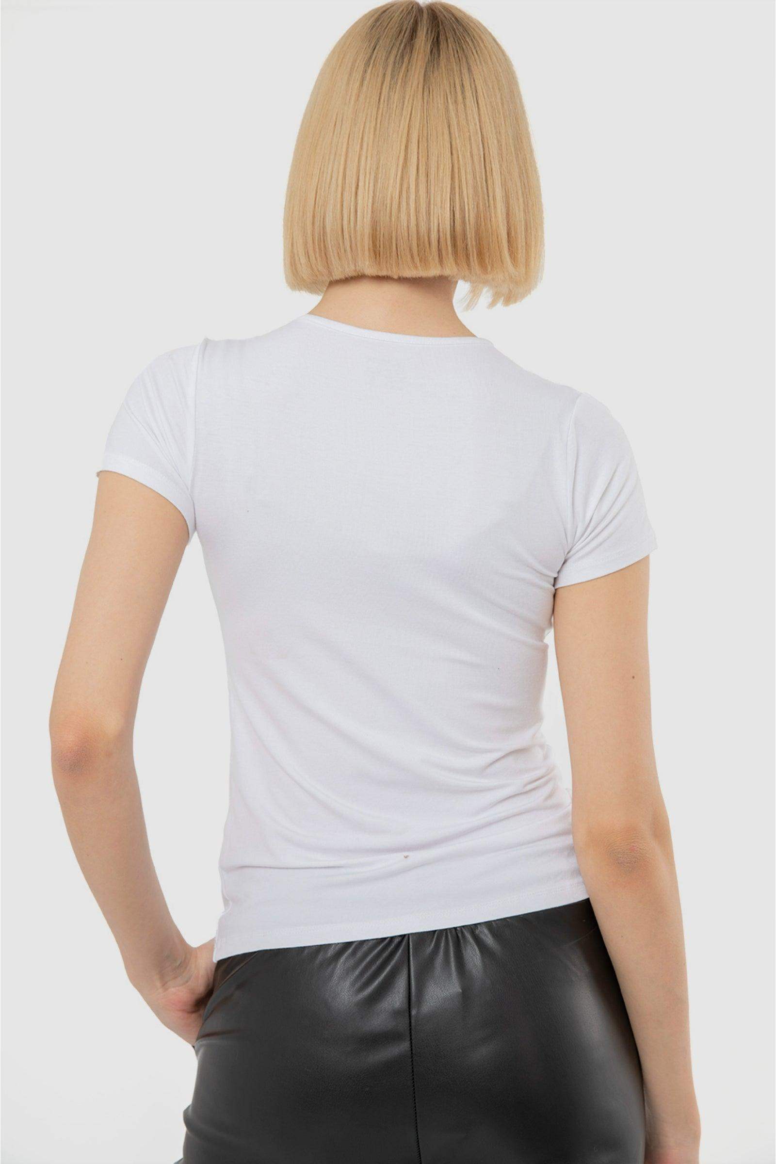 Short Sleeves Viscose Top - Carina - ÙƒØ§Ø±ÙŠÙ†Ø§