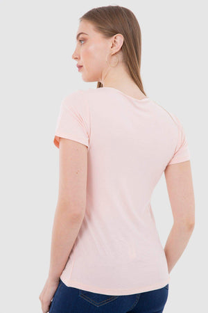 Short Sleeves Viscose Top - Carina - ÙƒØ§Ø±ÙŠÙ†Ø§