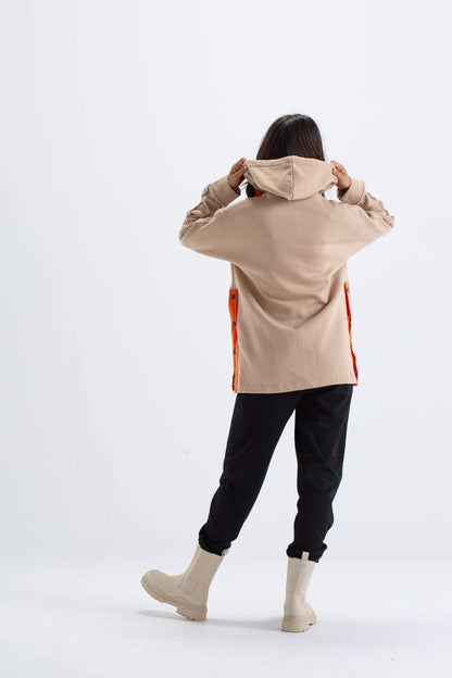 Side Snap Closure Lounge Jacket - Carina - ÙƒØ§Ø±ÙŠÙ†Ø§