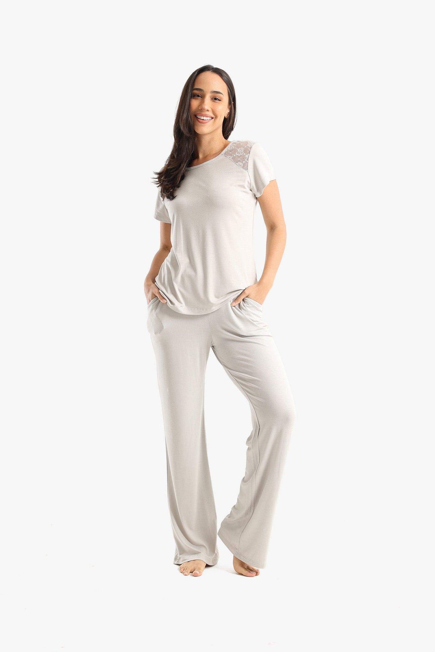 Simple & Delicate Pyjama Set - Carina - ÙƒØ§Ø±ÙŠÙ†Ø§