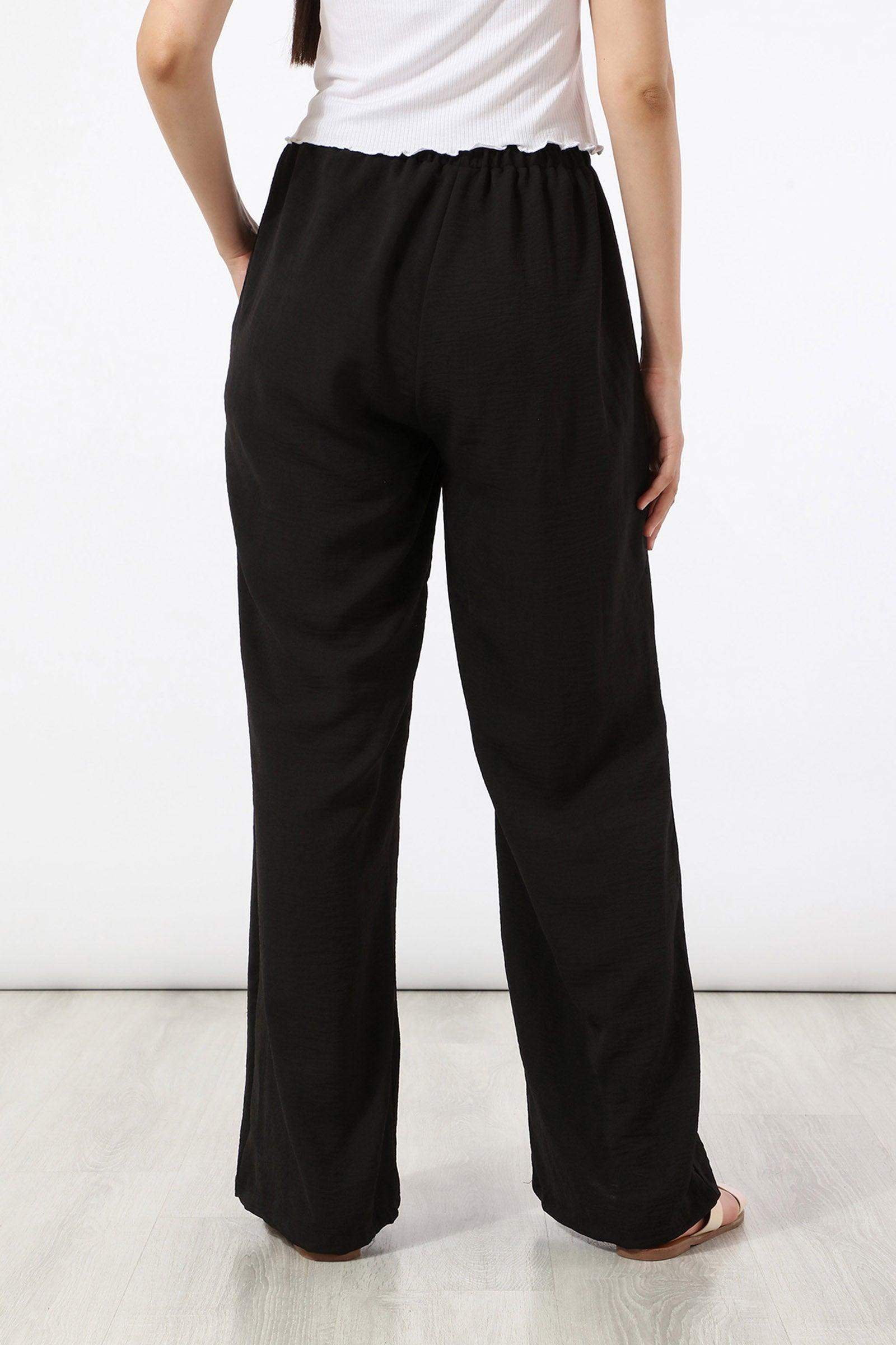 Simple Wide Leg Pants - Carina - ÙƒØ§Ø±ÙŠÙ†Ø§