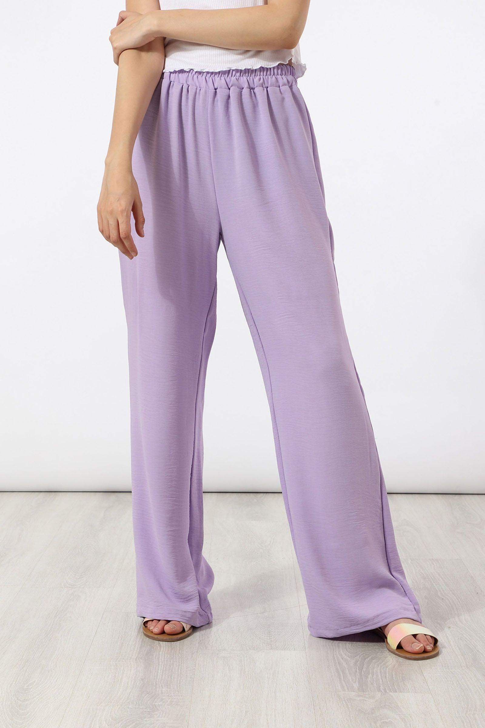 Simple Wide Leg Pants - Carina - ÙƒØ§Ø±ÙŠÙ†Ø§