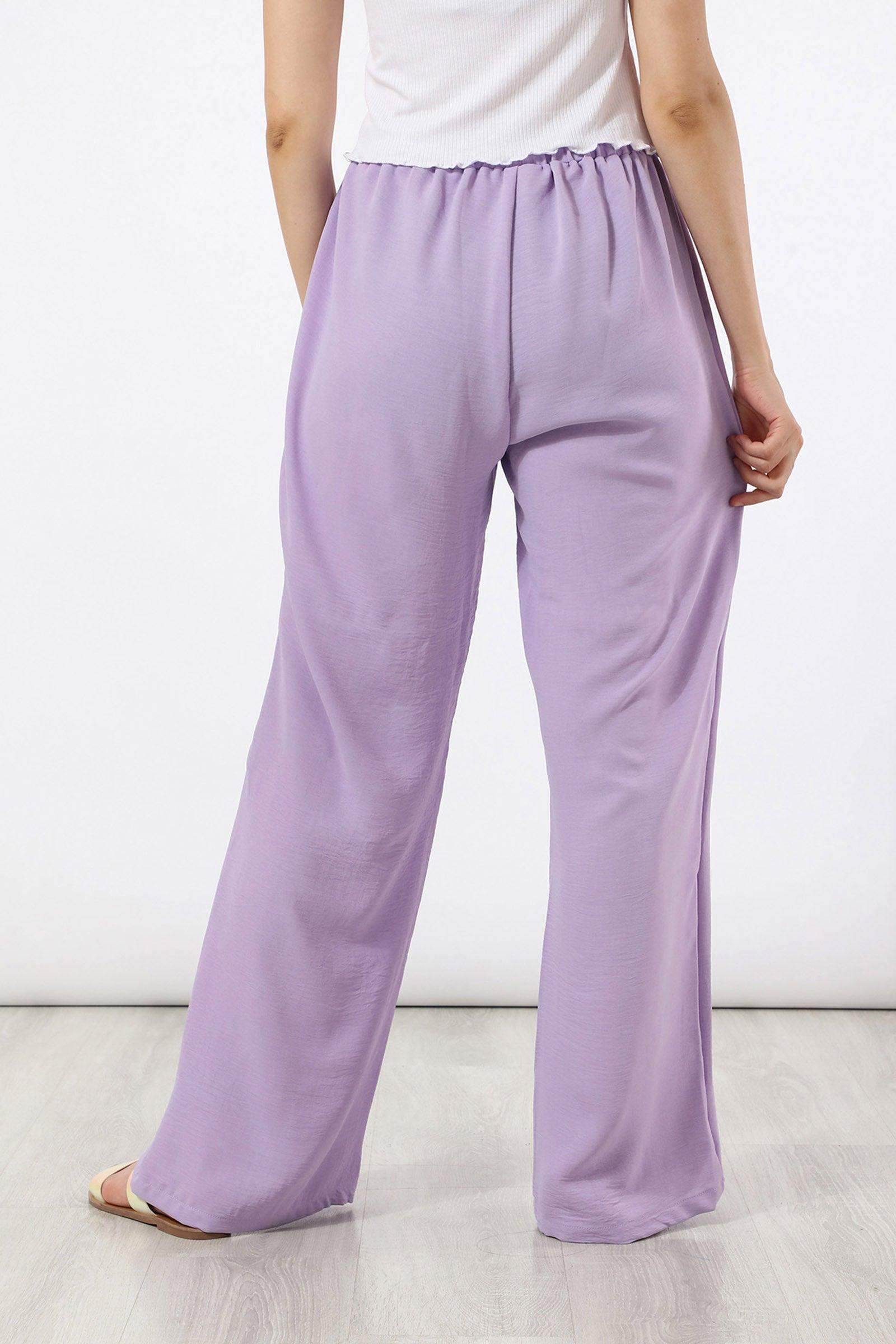 Simple Wide Leg Pants - Carina - ÙƒØ§Ø±ÙŠÙ†Ø§