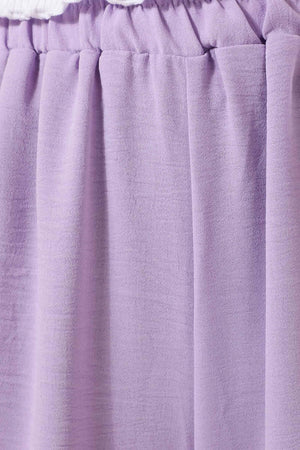 Simple Wide Leg Pants - Carina - ÙƒØ§Ø±ÙŠÙ†Ø§