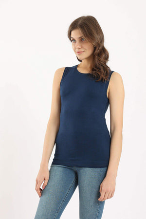 Sleeveless Crew Neck Top - Carina - ÙƒØ§Ø±ÙŠÙ†Ø§