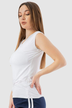 Sleeveless Crew Neck Top - Carina - ÙƒØ§Ø±ÙŠÙ†Ø§
