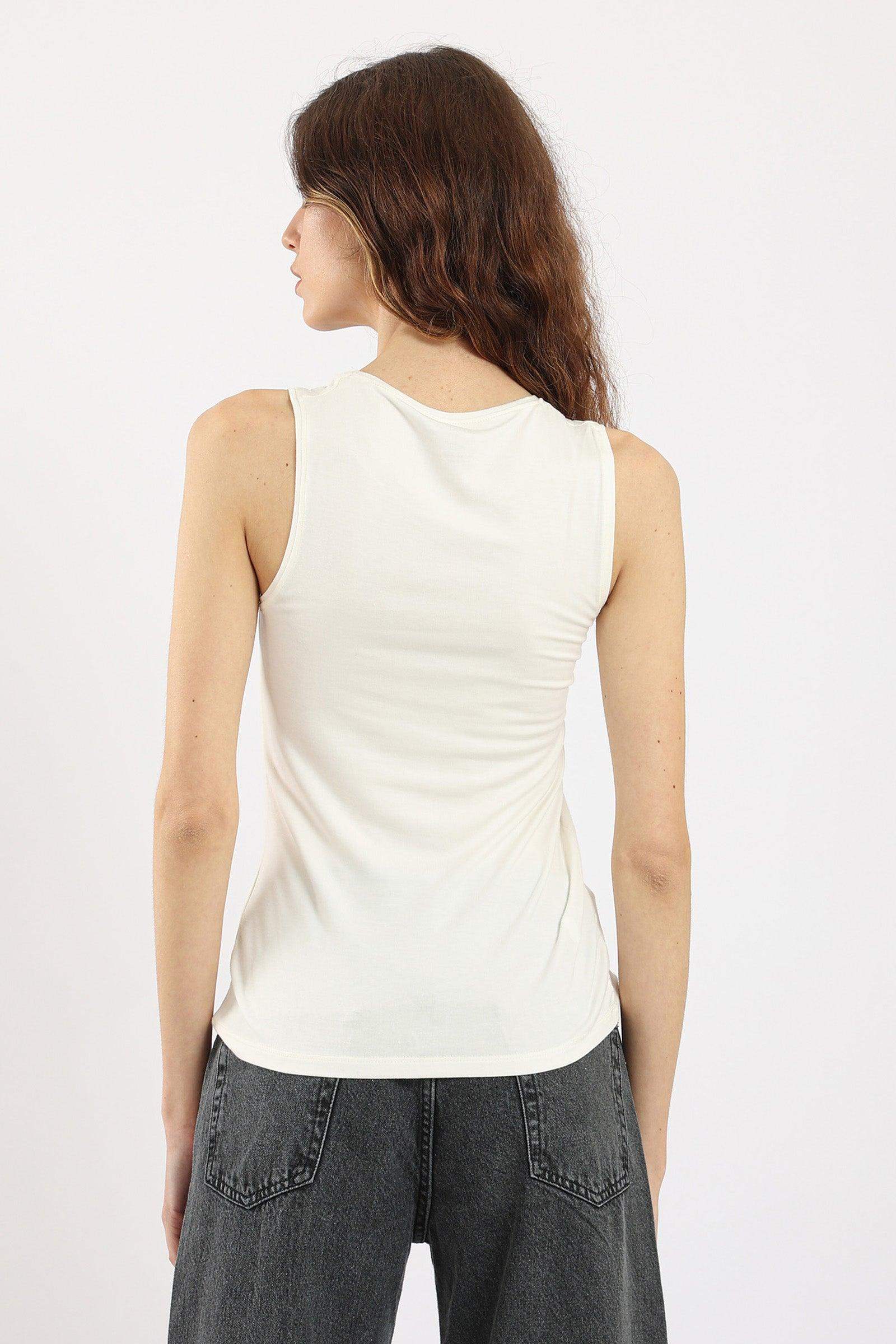 Sleeveless Crew Neck Top - Carina - ÙƒØ§Ø±ÙŠÙ†Ø§