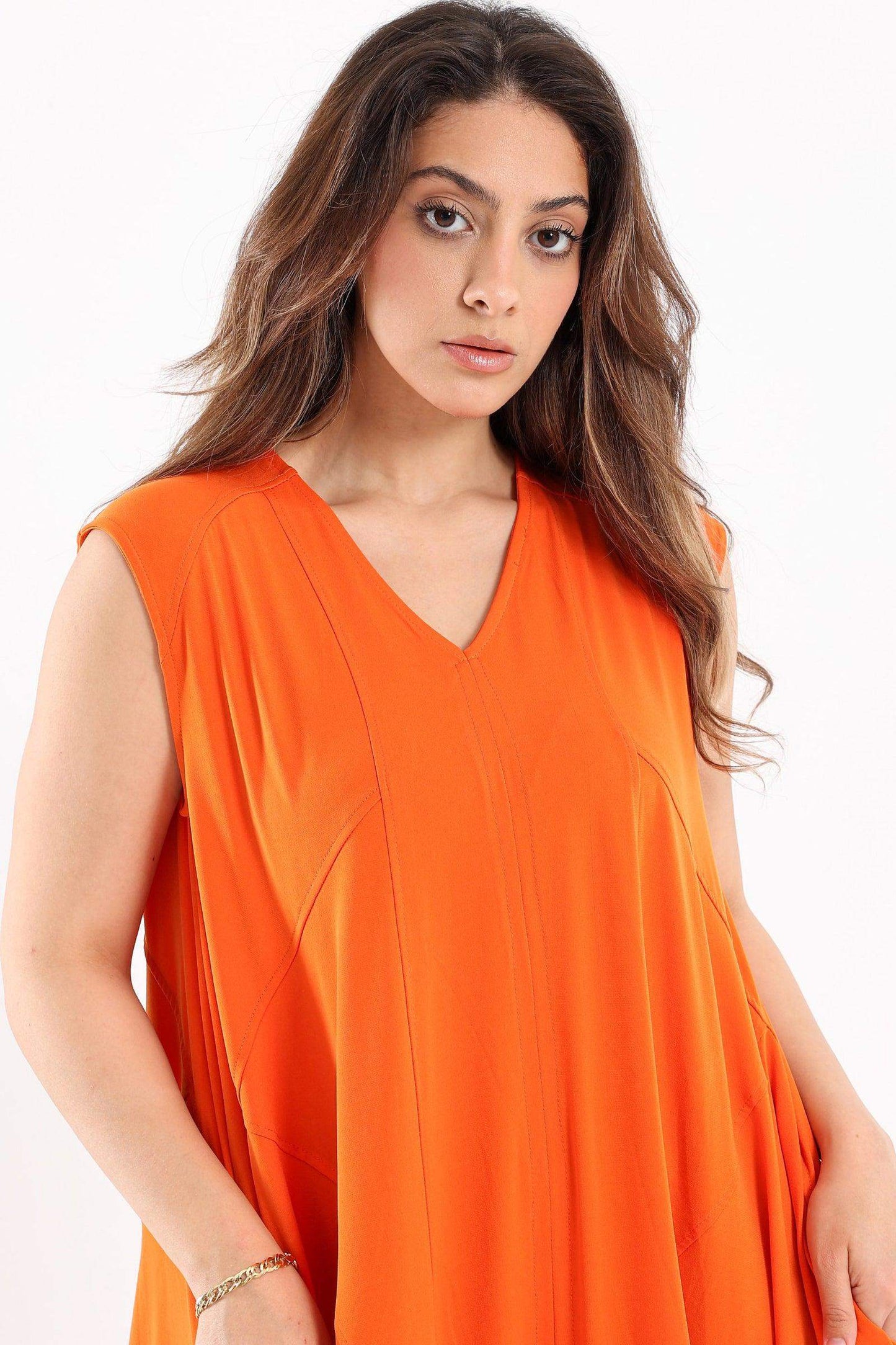 Sleeveless Loose Fit Dress - Carina - ÙƒØ§Ø±ÙŠÙ†Ø§