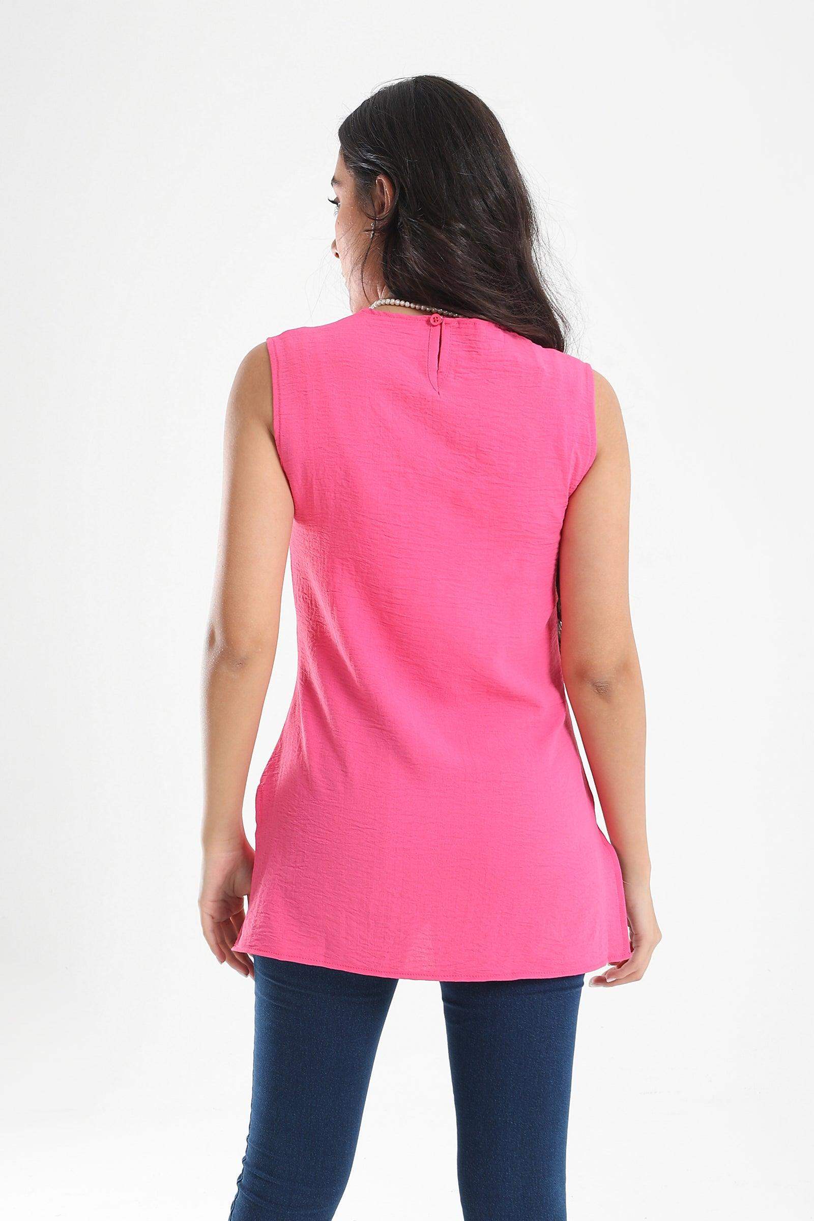 Sleeveless Plain Blouse - Carina - ÙƒØ§Ø±ÙŠÙ†Ø§