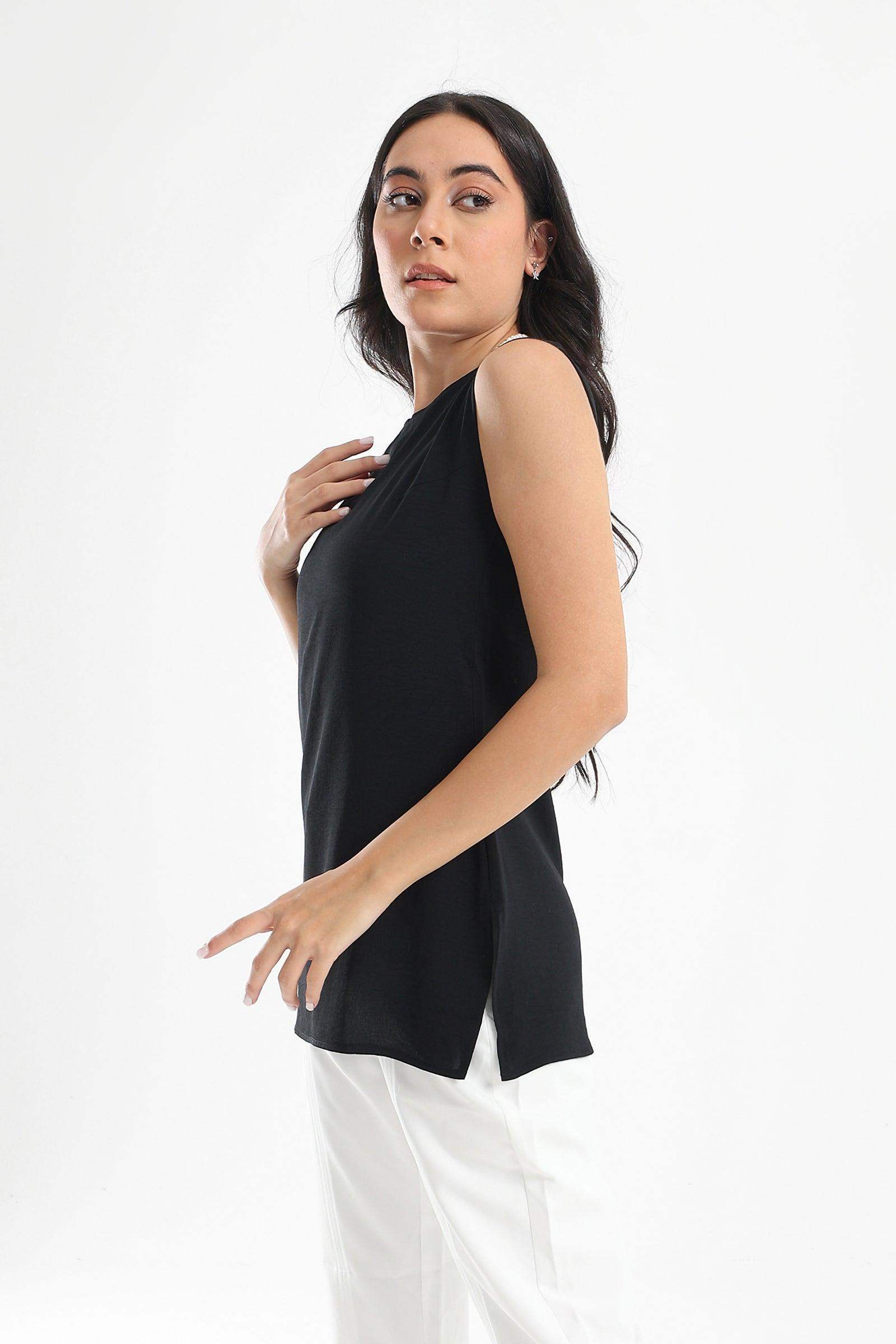 Sleeveless Plain Blouse - Carina - ÙƒØ§Ø±ÙŠÙ†Ø§