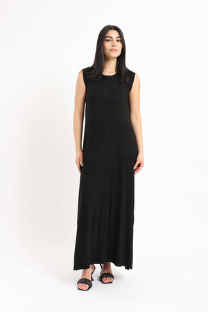 Sleeveless Regular Fit Dress - Clue Wear
