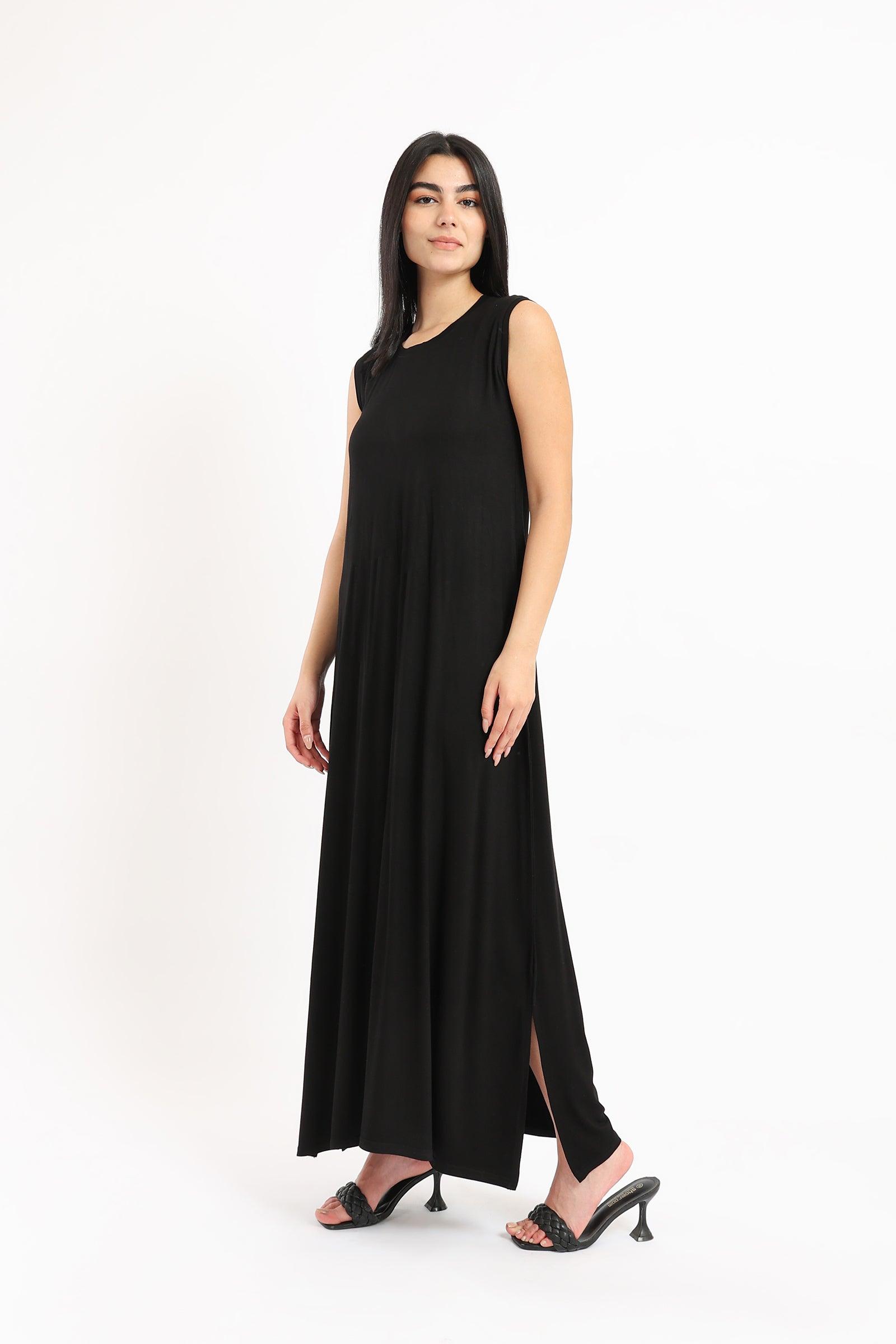 Sleeveless Regular Fit Dress - Clue Wear