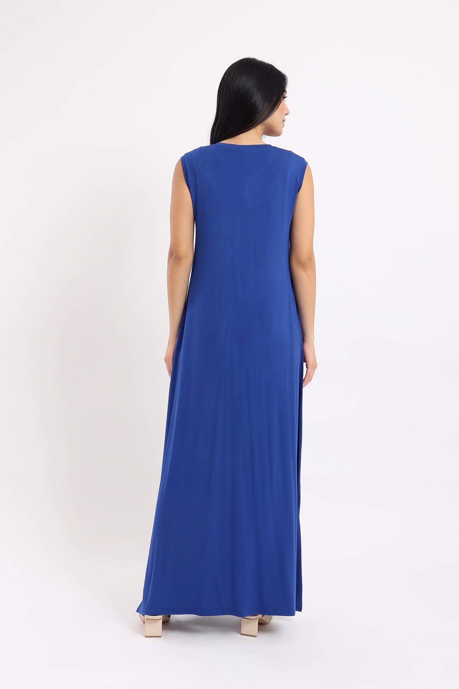 Sleeveless Regular Fit Dress - Clue Wear