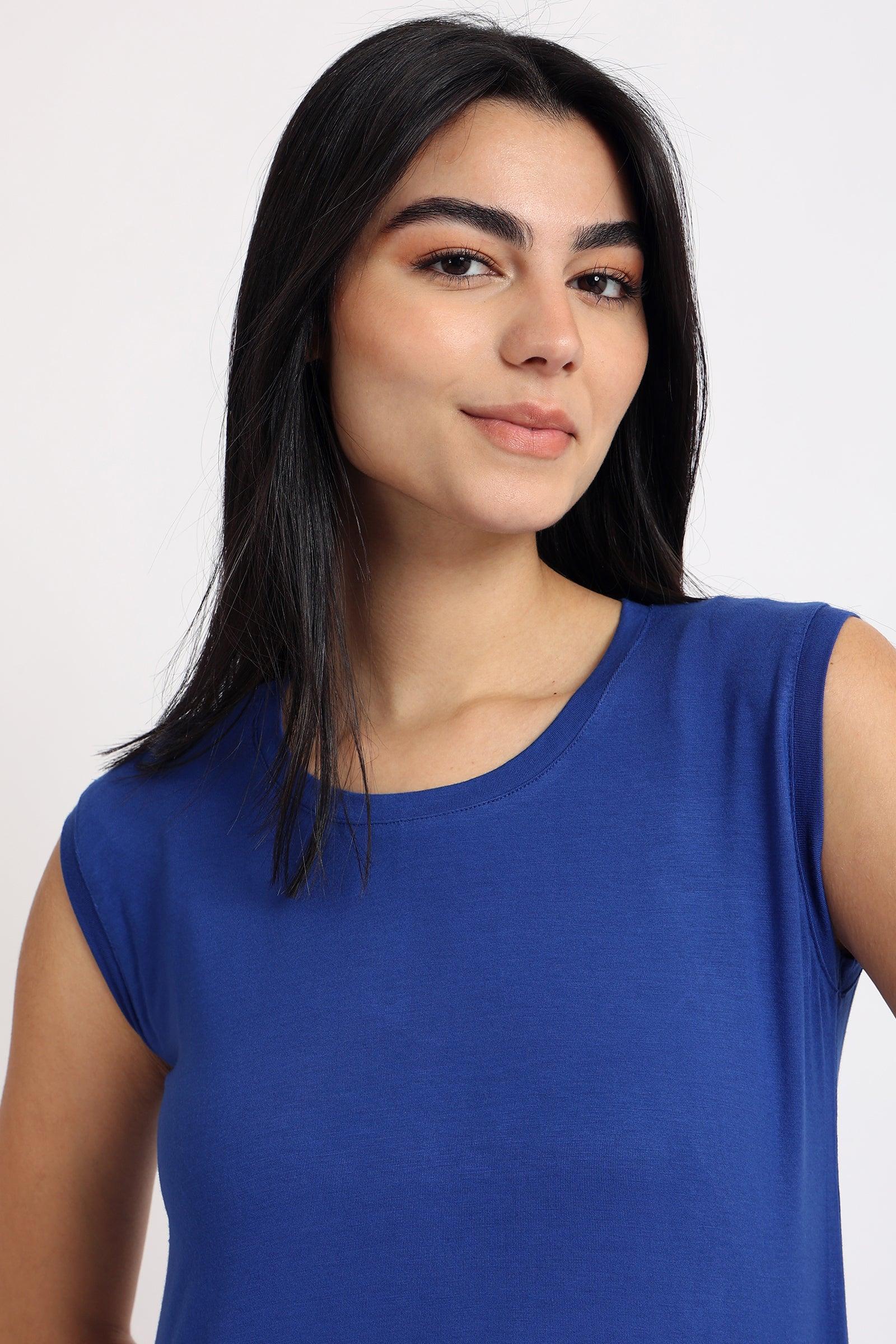 Sleeveless Regular Fit Dress - Clue Wear