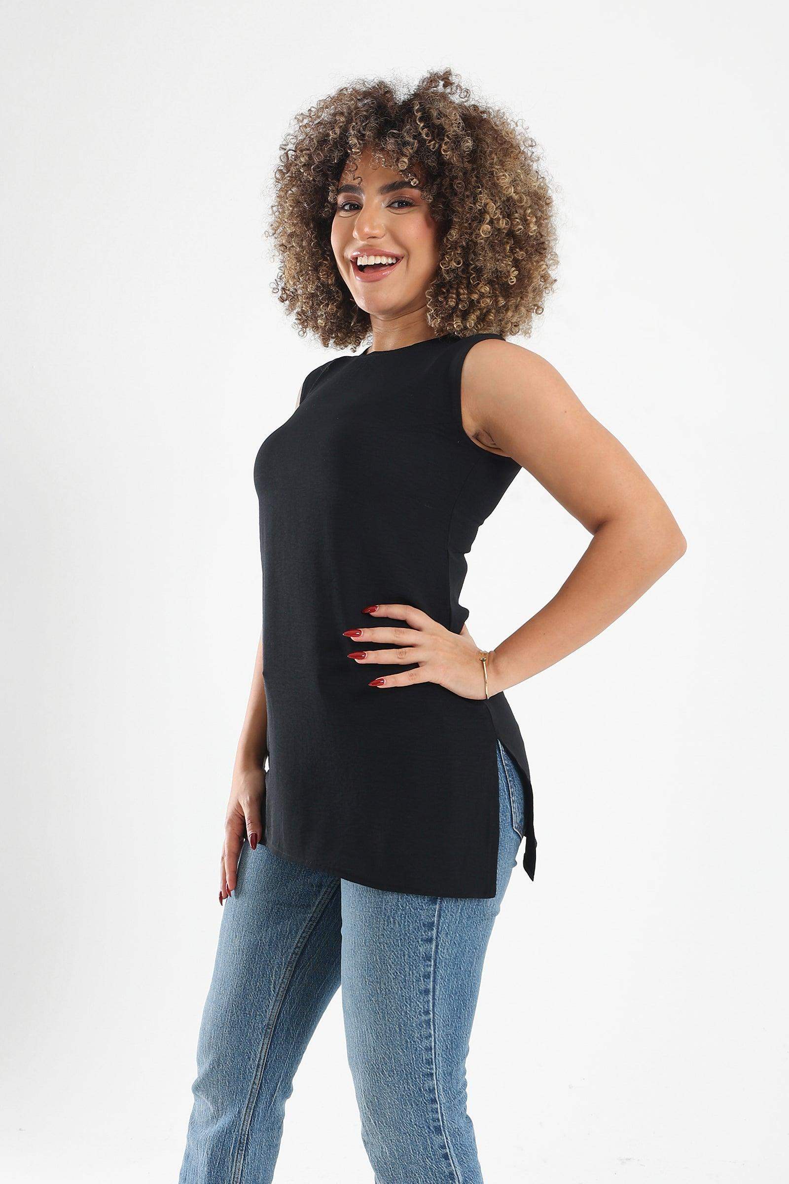 Sleeveless Slim Fit Top - Carina - ÙƒØ§Ø±ÙŠÙ†Ø§