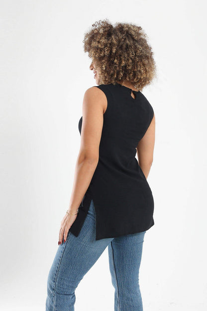 Sleeveless Slim Fit Top - Carina - ÙƒØ§Ø±ÙŠÙ†Ø§