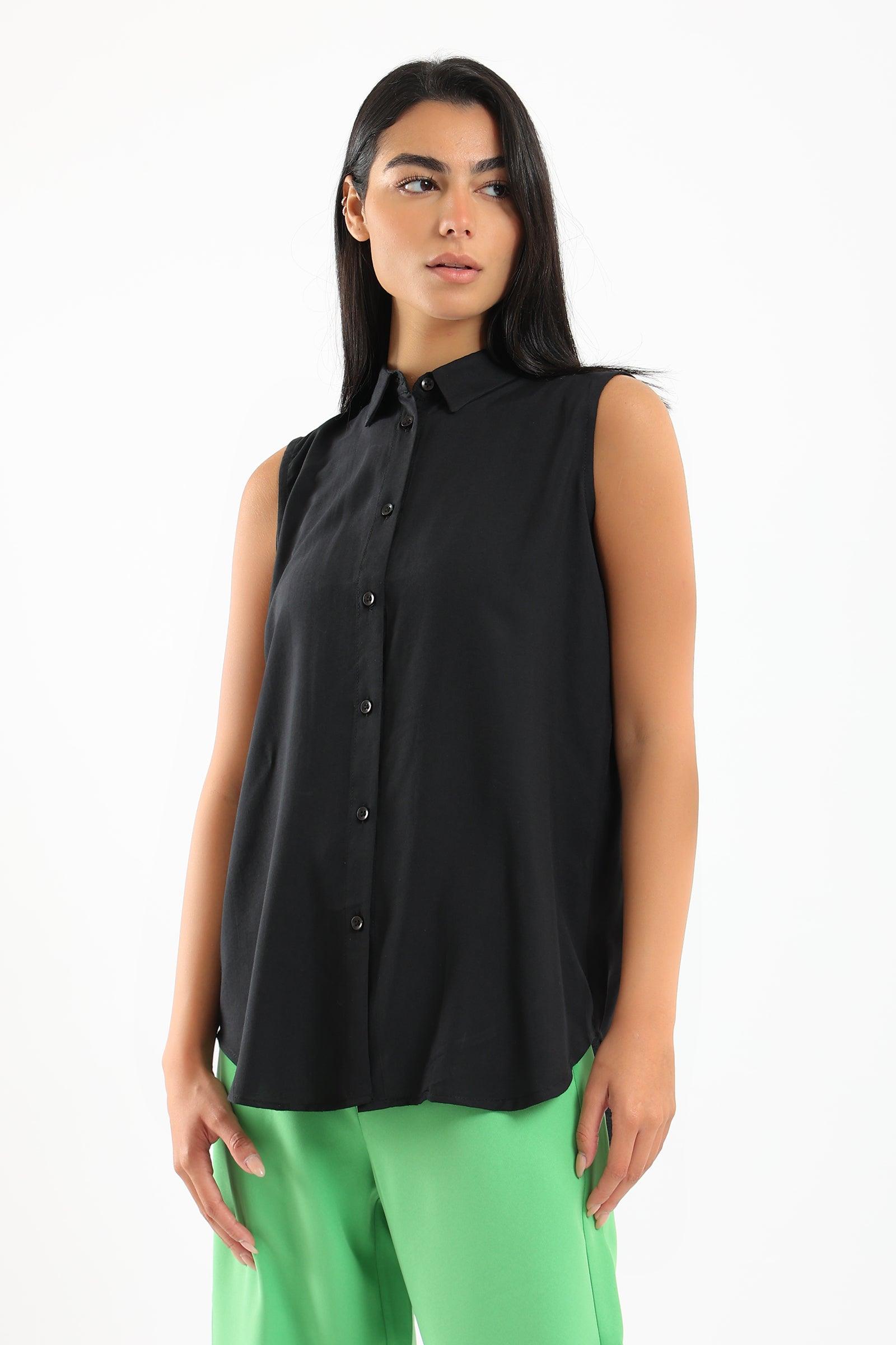 Sleeveless Smart Fit Shirt - Clue Wear