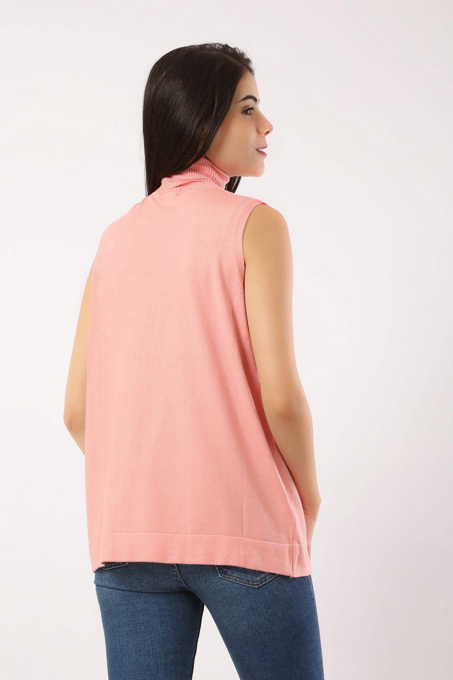 Sleeveless Solid Pullover - Carina - ÙƒØ§Ø±ÙŠÙ†Ø§