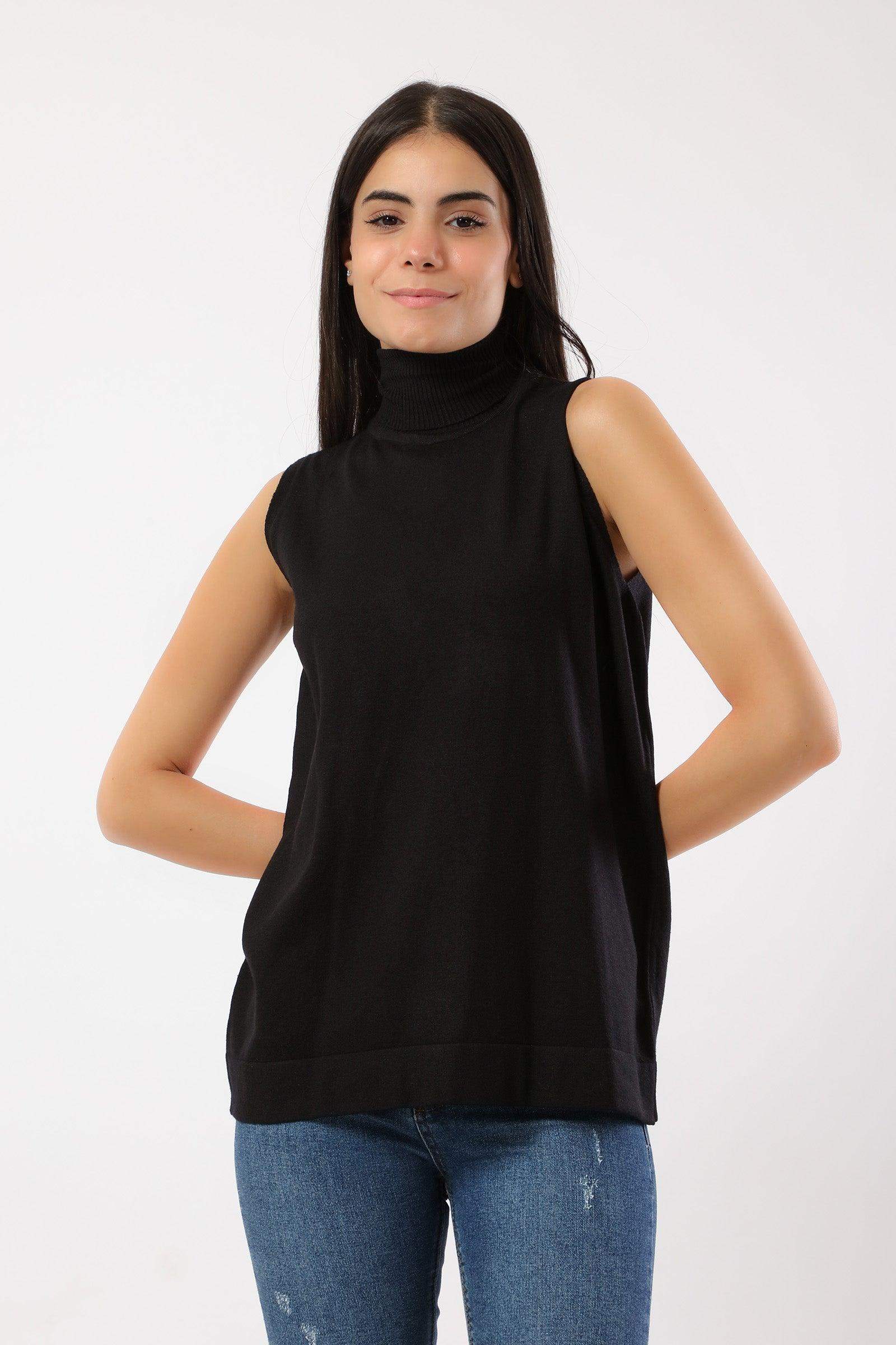 Sleeveless Solid Pullover - Carina - ÙƒØ§Ø±ÙŠÙ†Ø§