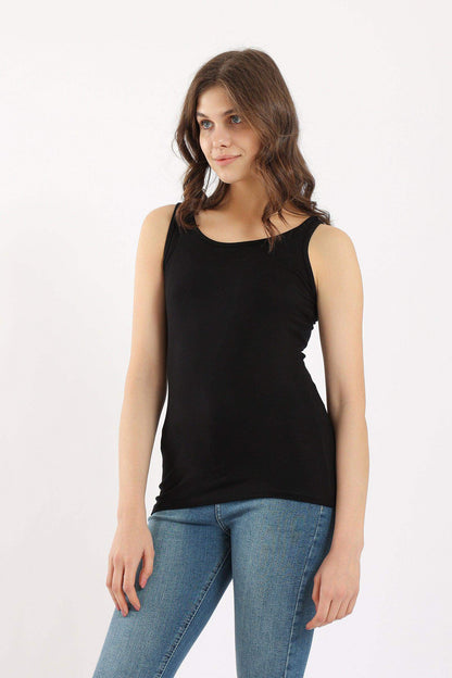 Sleeveless Viscose Tank Top - Carina - ÙƒØ§Ø±ÙŠÙ†Ø§