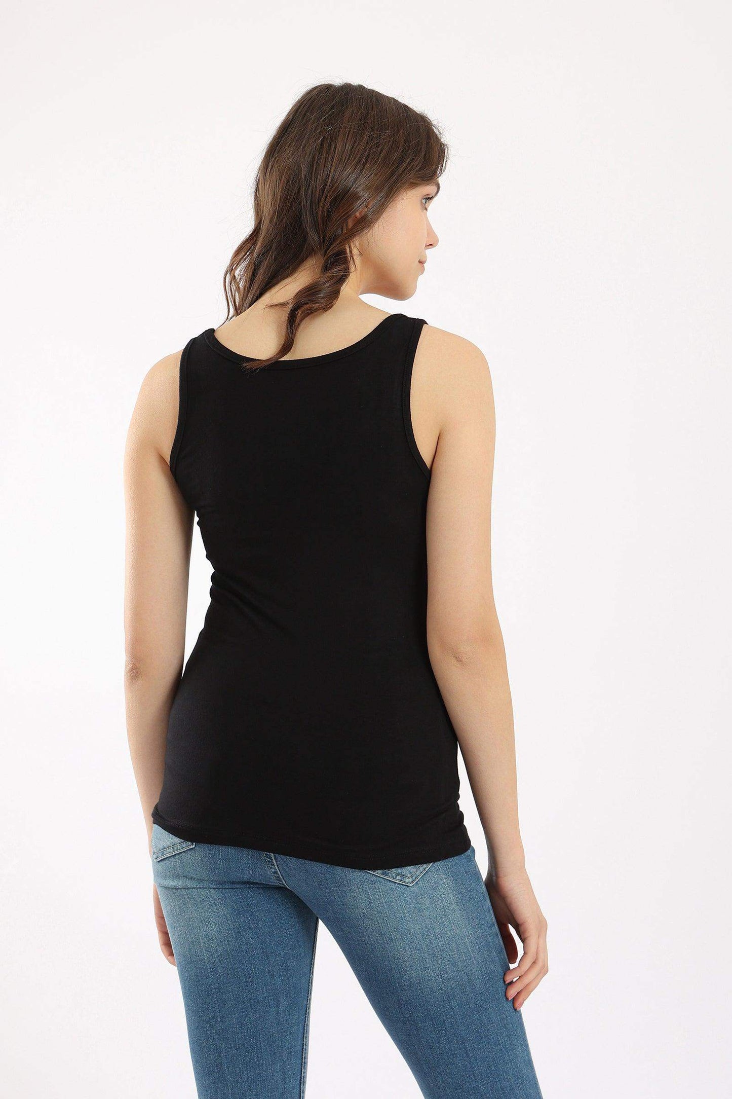 Sleeveless Viscose Tank Top - Carina - ÙƒØ§Ø±ÙŠÙ†Ø§