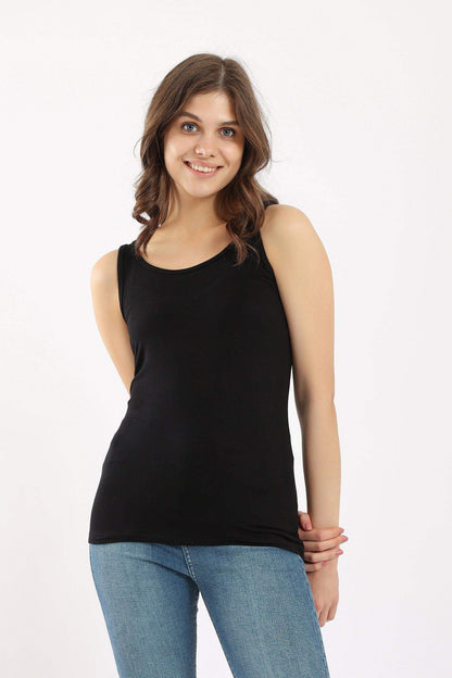 Sleeveless Viscose Tank Top - Carina - ÙƒØ§Ø±ÙŠÙ†Ø§