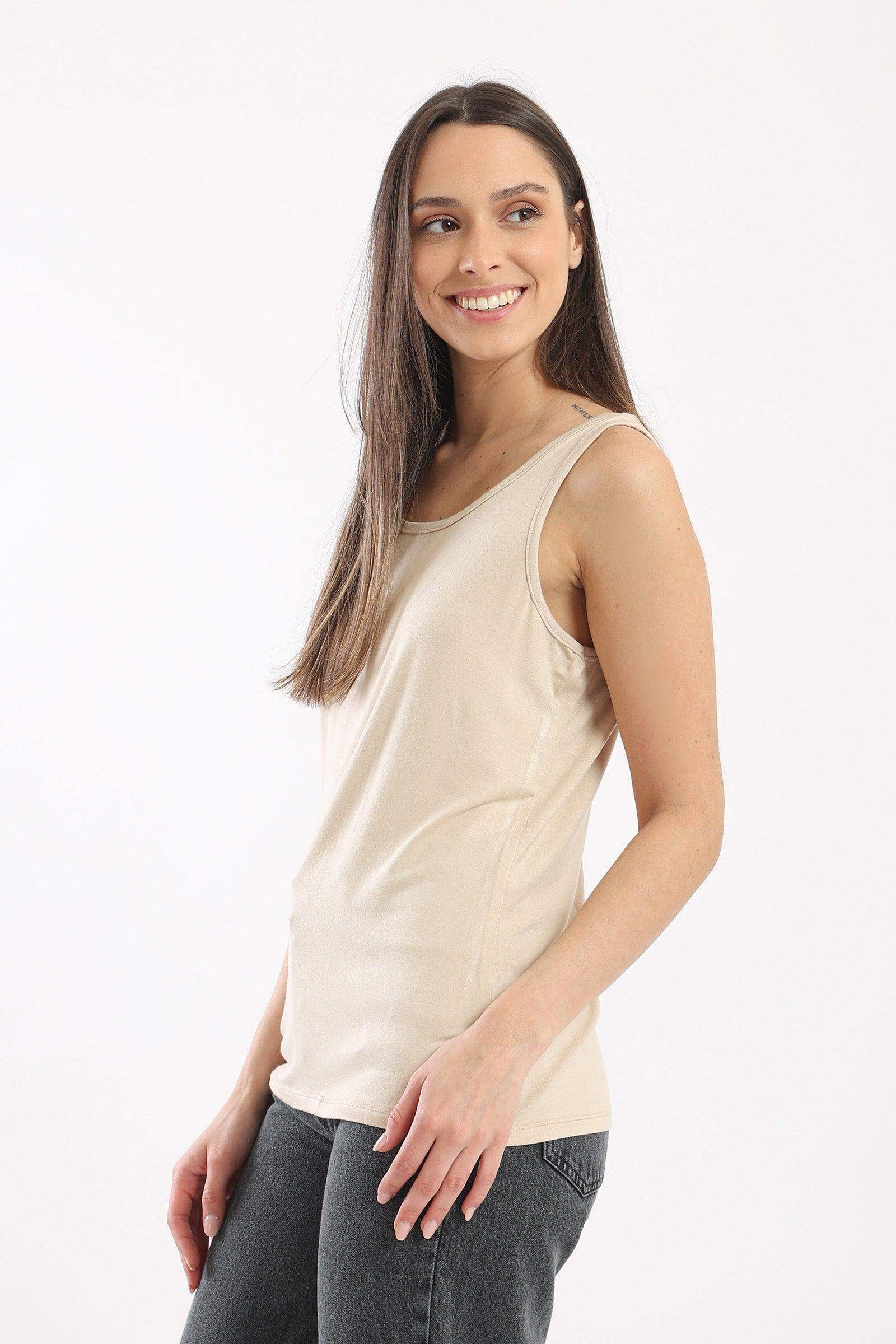 Sleeveless Viscose Tank Top - Carina - ÙƒØ§Ø±ÙŠÙ†Ø§