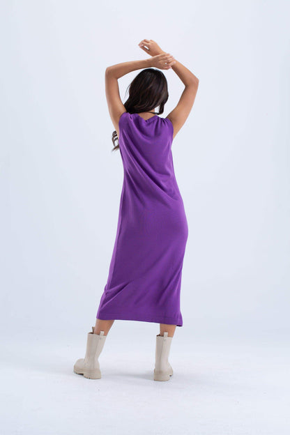 Sleeveless Wool Lounge Dress - Carina - ÙƒØ§Ø±ÙŠÙ†Ø§