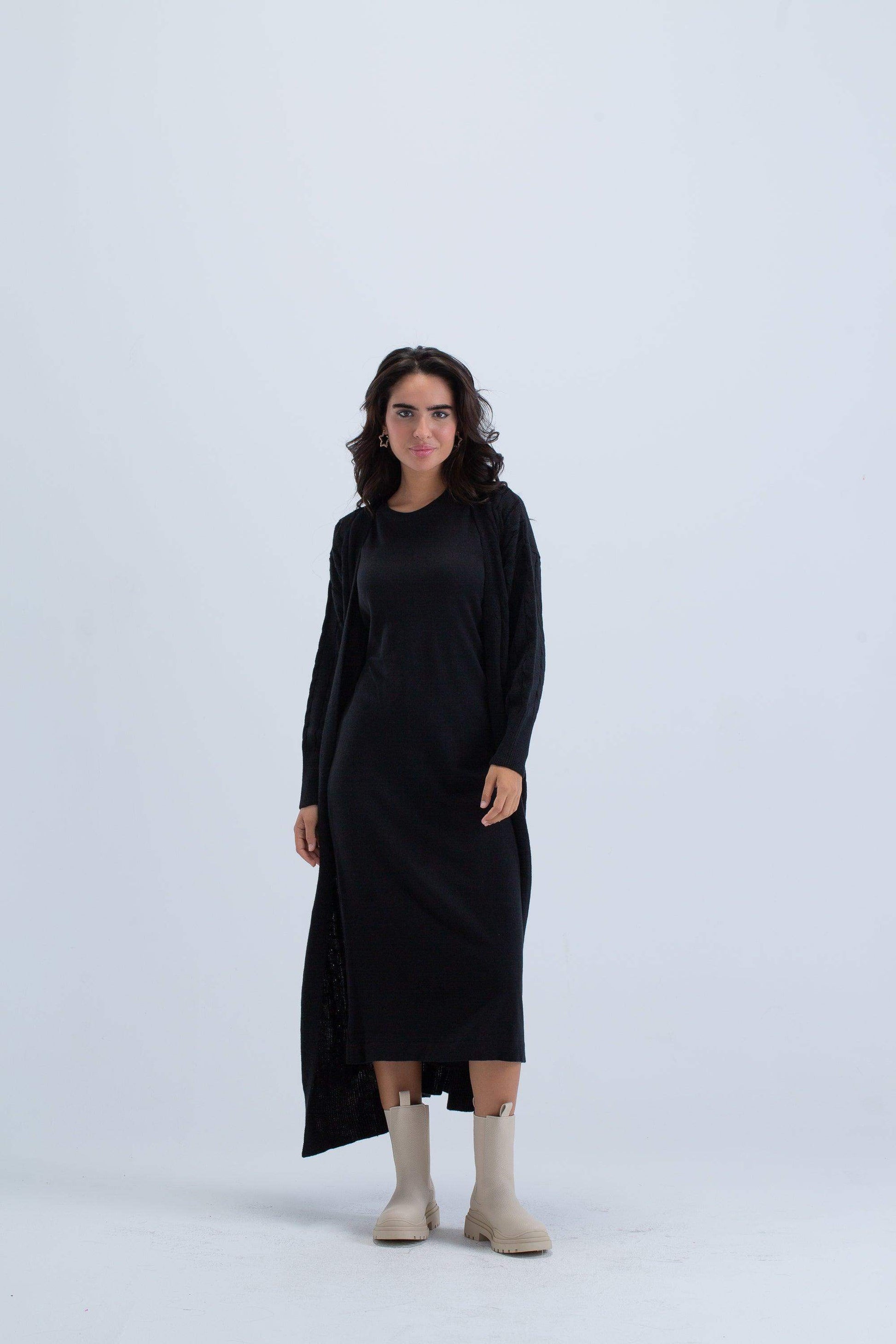 Sleeveless Wool Lounge Dress - Carina - ÙƒØ§Ø±ÙŠÙ†Ø§