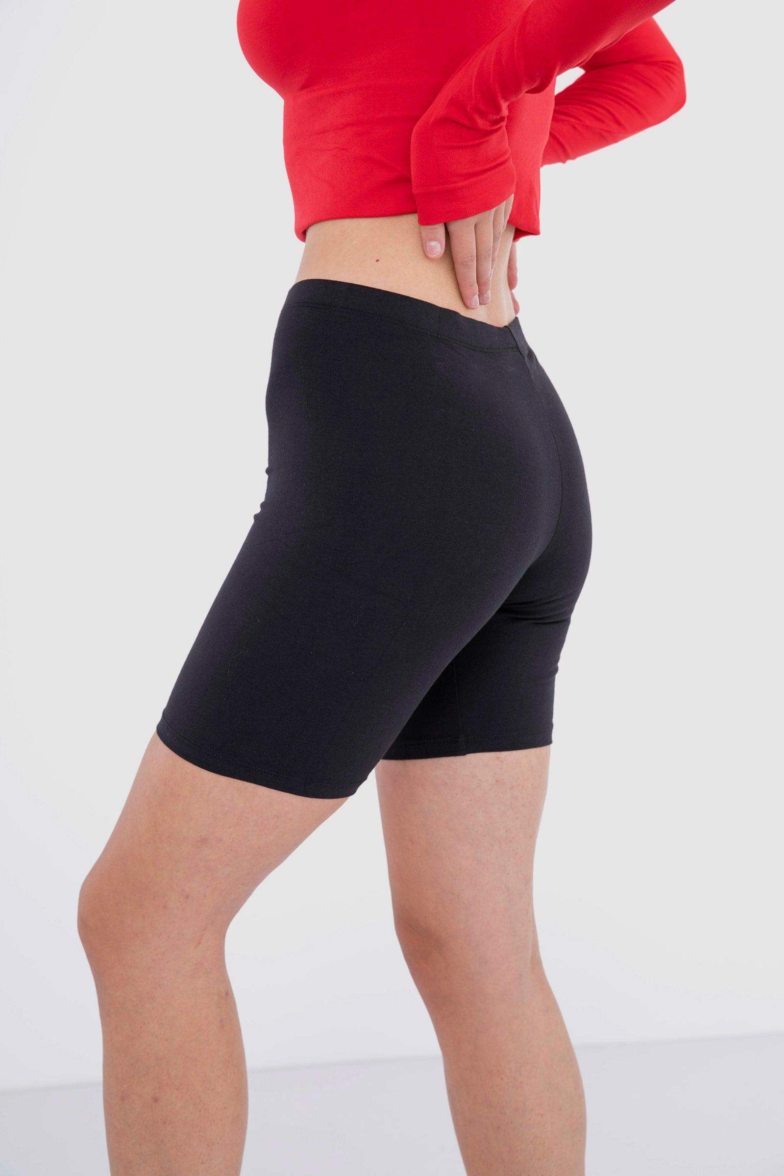 Slim Fit Cotton Leggings Short - Carina - ÙƒØ§Ø±ÙŠÙ†Ø§