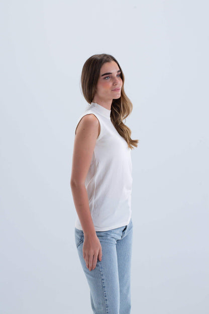 Slim Fit Sleeveless Pullover - Carina - ÙƒØ§Ø±ÙŠÙ†Ø§