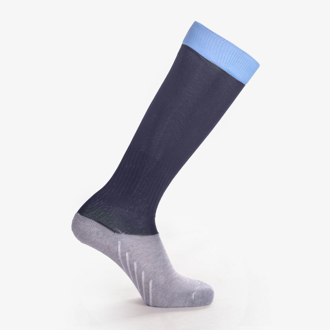 Poly-Cotton Cushioned Soccer Socks – Multicolor