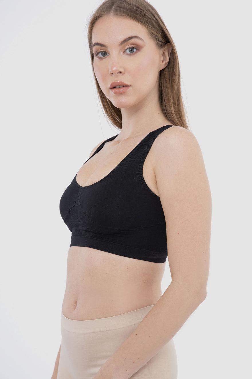 Soft Ribbed Bra - Carina - ÙƒØ§Ø±ÙŠÙ†Ø§