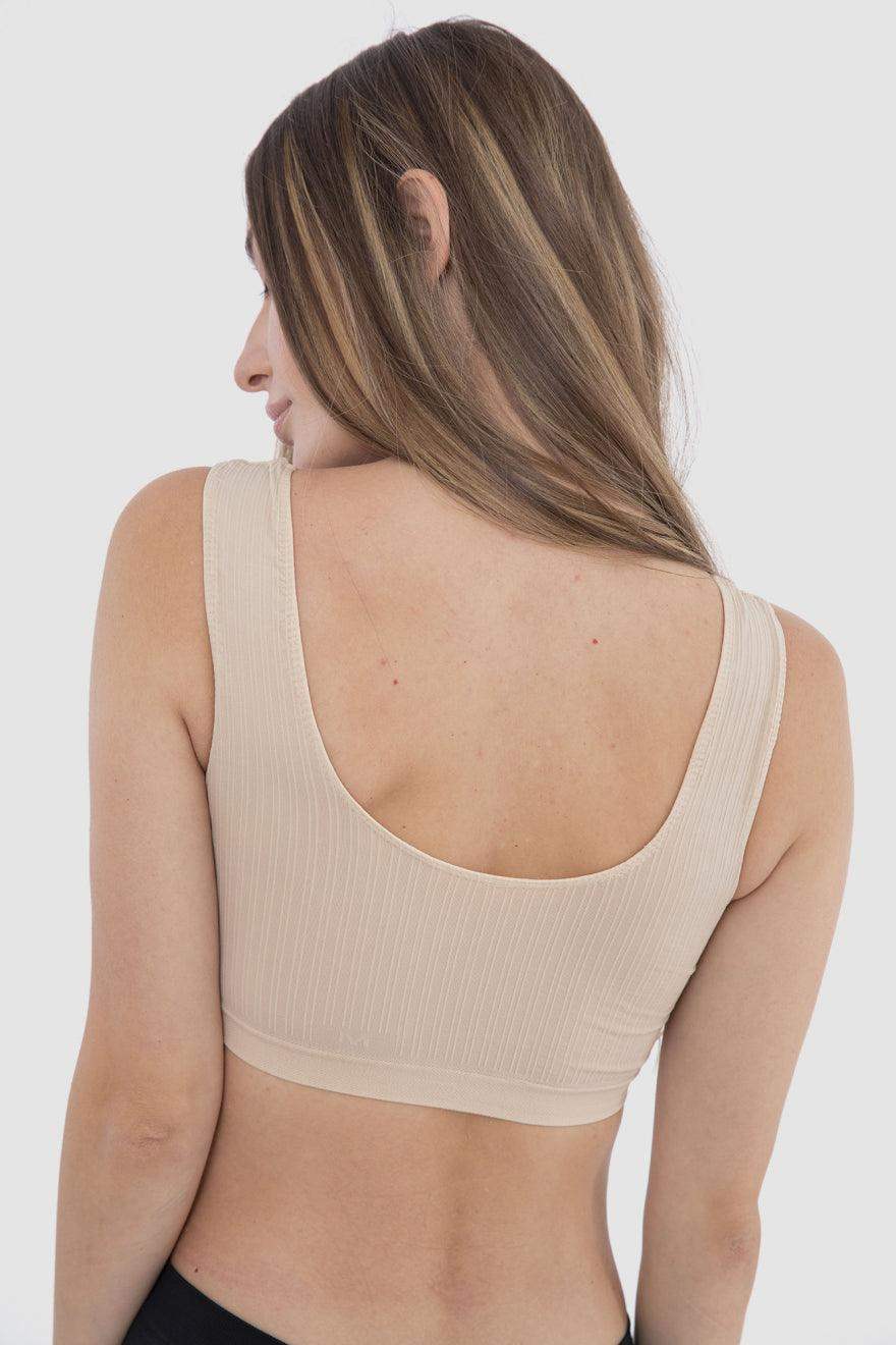 Soft Ribbed Bra - Carina - ÙƒØ§Ø±ÙŠÙ†Ø§