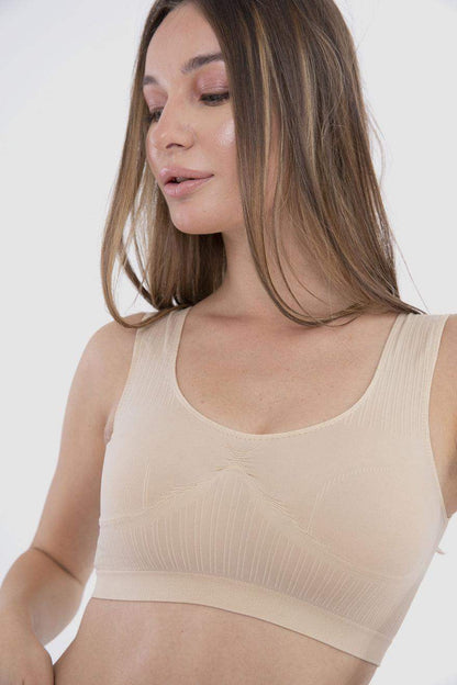 Soft Ribbed Bra - Carina - ÙƒØ§Ø±ÙŠÙ†Ø§