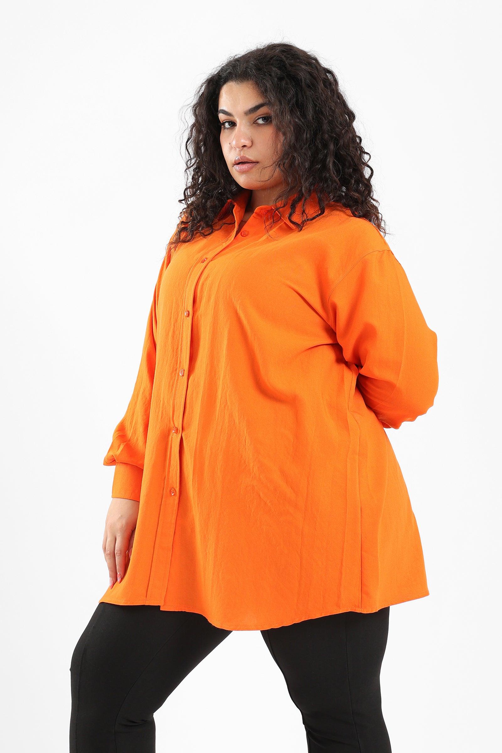 Solid Relaxed Shirt - Clue Wear