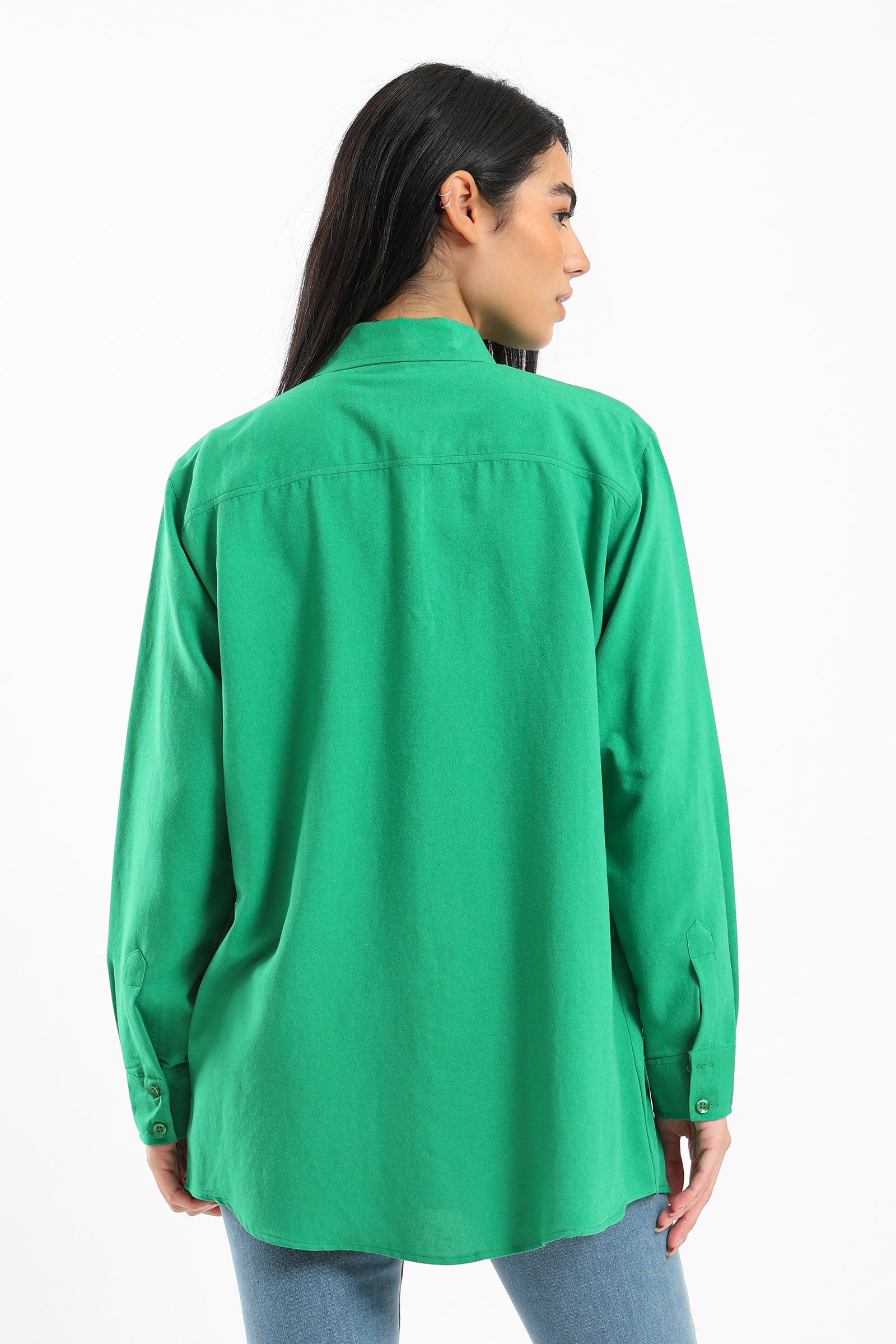 Solid Relaxed Shirt - Clue Wear