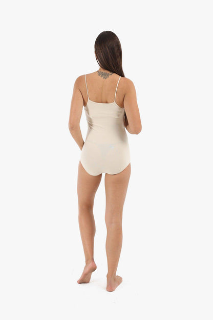 Spaghetti Strap Solid Bodysuit - Carina - ÙƒØ§Ø±ÙŠÙ†Ø§